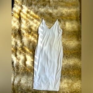 White SHEIN Midi Dress